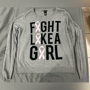Rue 21 Fight Like A Girl Sweater